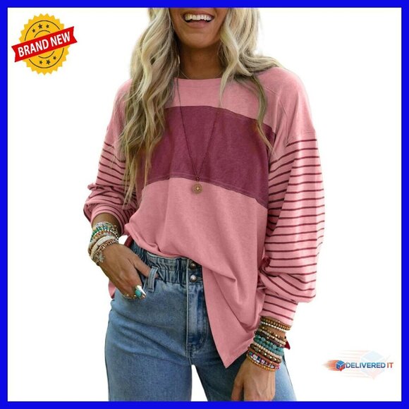 Tops - Long Sleeve Tunic Top Soft Stretchy Material Business Casual Wear